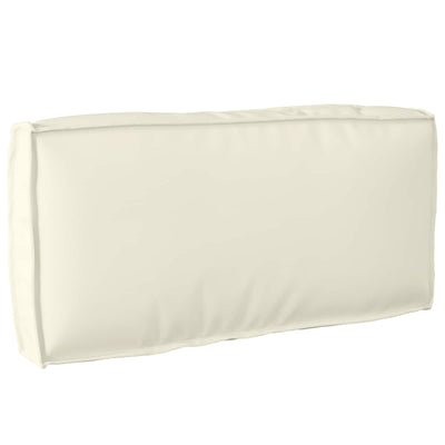 Vidaxl kussen oxford stof crèmekleurig 80 x 40 x 12 cm