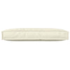 Vidaxl kussen crème 80 x 40 x 12 cm oxford stof