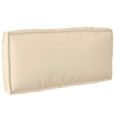 Vidaxl kussen oxford stof beige 80 x 40 x 12 cm