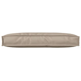 Vidaxl kussen oxford stof taupe 80 x 40 x 12 cm - afbeelding 3