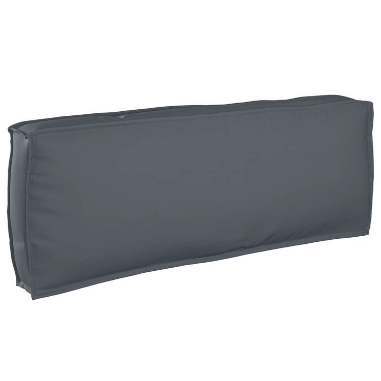 Vidaxl kussen oxford stof antraciet 120 x 40 x 12 cm