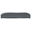 Vidaxl kussen antraciet 120 x 40 x 12 cm oxford stof