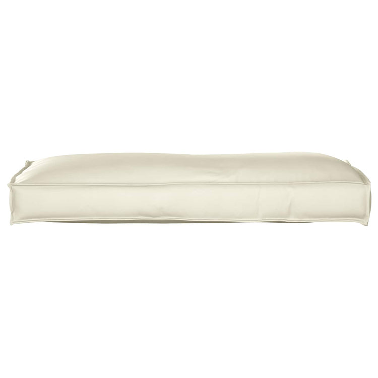 Vidaxl kussen oxford stof crème 120 x 40 x 12 cm