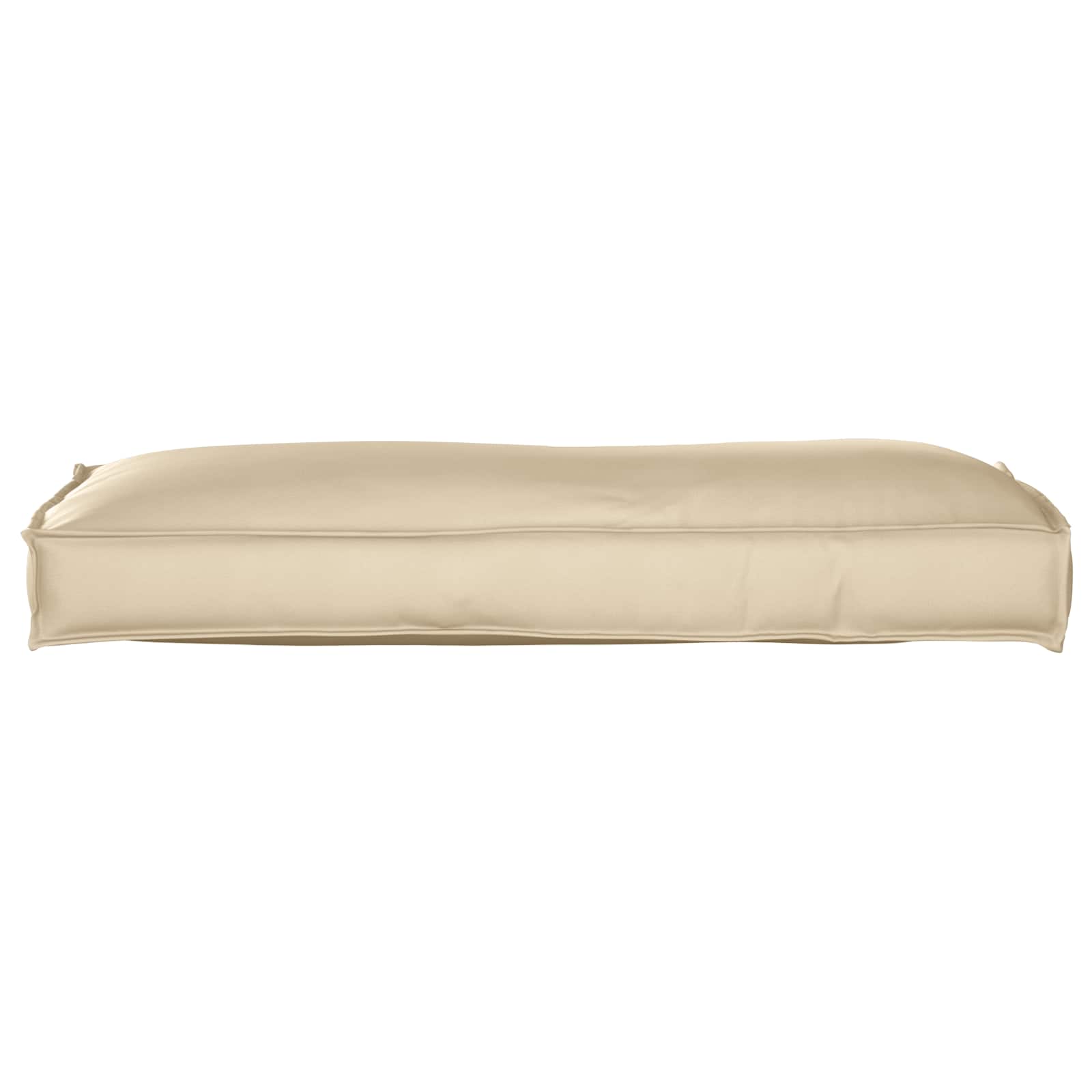 Vidaxl kussen beige 120 x 40 x 12 cm oxford stof