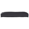 Vidaxl kussen zwart 120 x 40 x 12 cm oxford stof