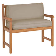 Vidaxl kussen taupe 120 x 40 x 12 cm oxford stof - afbeelding 2