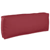 Vidaxl kussen wijnrood 120 x 40 x 12 cm oxford stof
