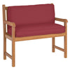 Vidaxl kussen wijnrood 120 x 40 x 12 cm oxford stof