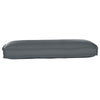 Vidaxl kussen antraciet 120 x 50 x 12 cm oxford stof