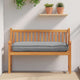 Vidaxl kussen oxford stof grijs 120 x 50 x 12 cm