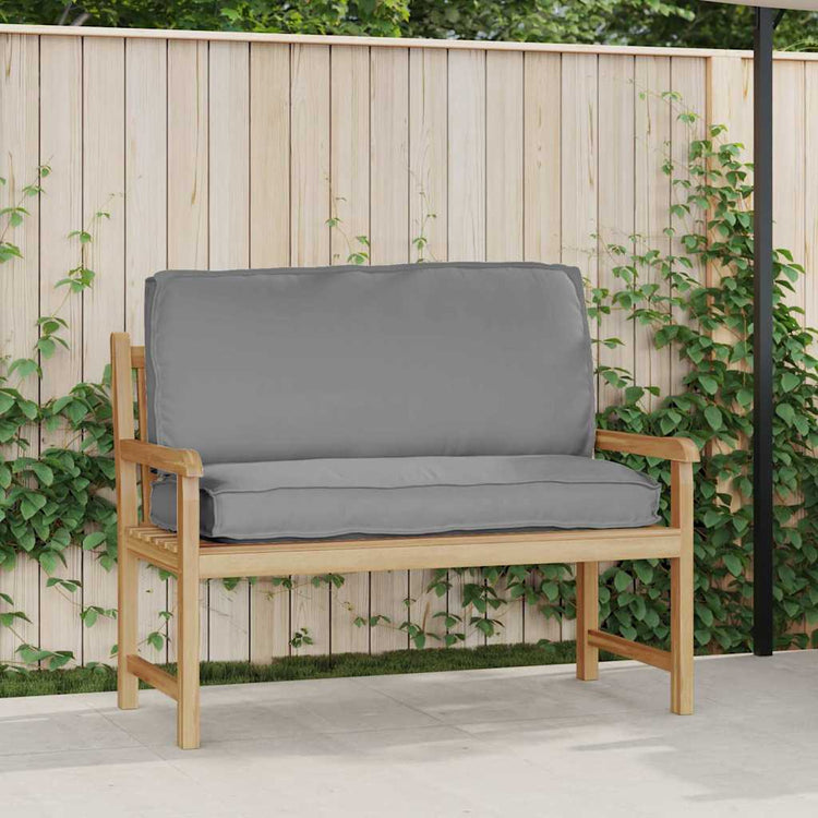 Vidaxl kussen oxford stof grijs 120 x 50 x 12 cm