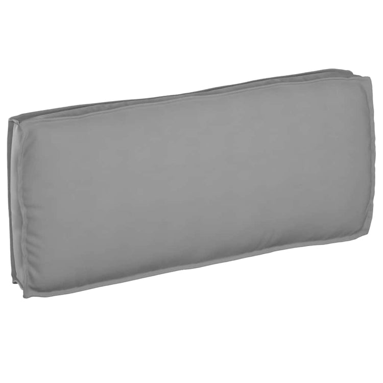 Vidaxl kussen oxford stof grijs 120 x 50 x 12 cm
