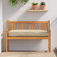 Vidaxl kussen oxford stof beige 120 x 50 x 12 cm