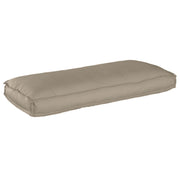 Vidaxl kussen taupe 120 x 50 x 12 cm oxford stof - afbeelding 3