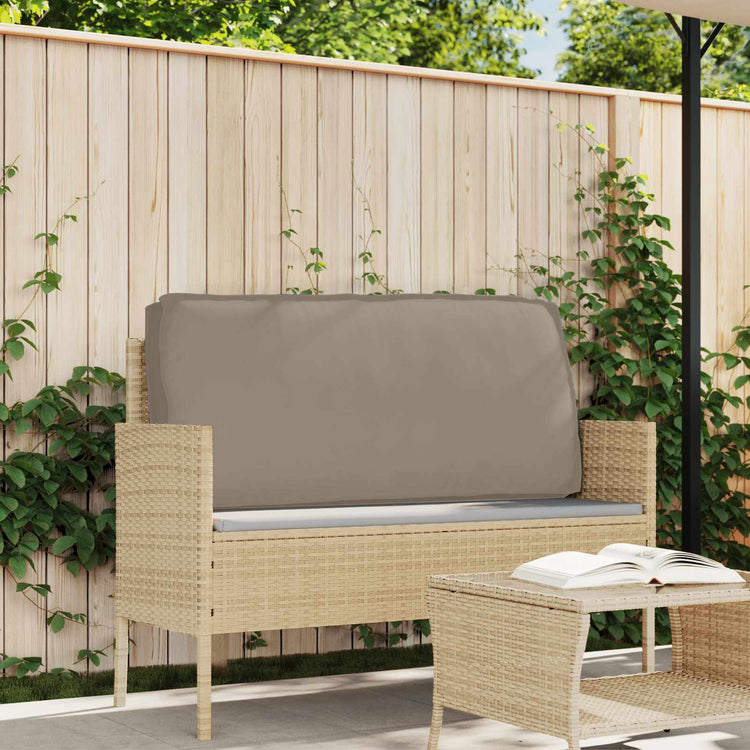 Vidaxl kussen oxford stof taupe 120 x 60 x 12 cm