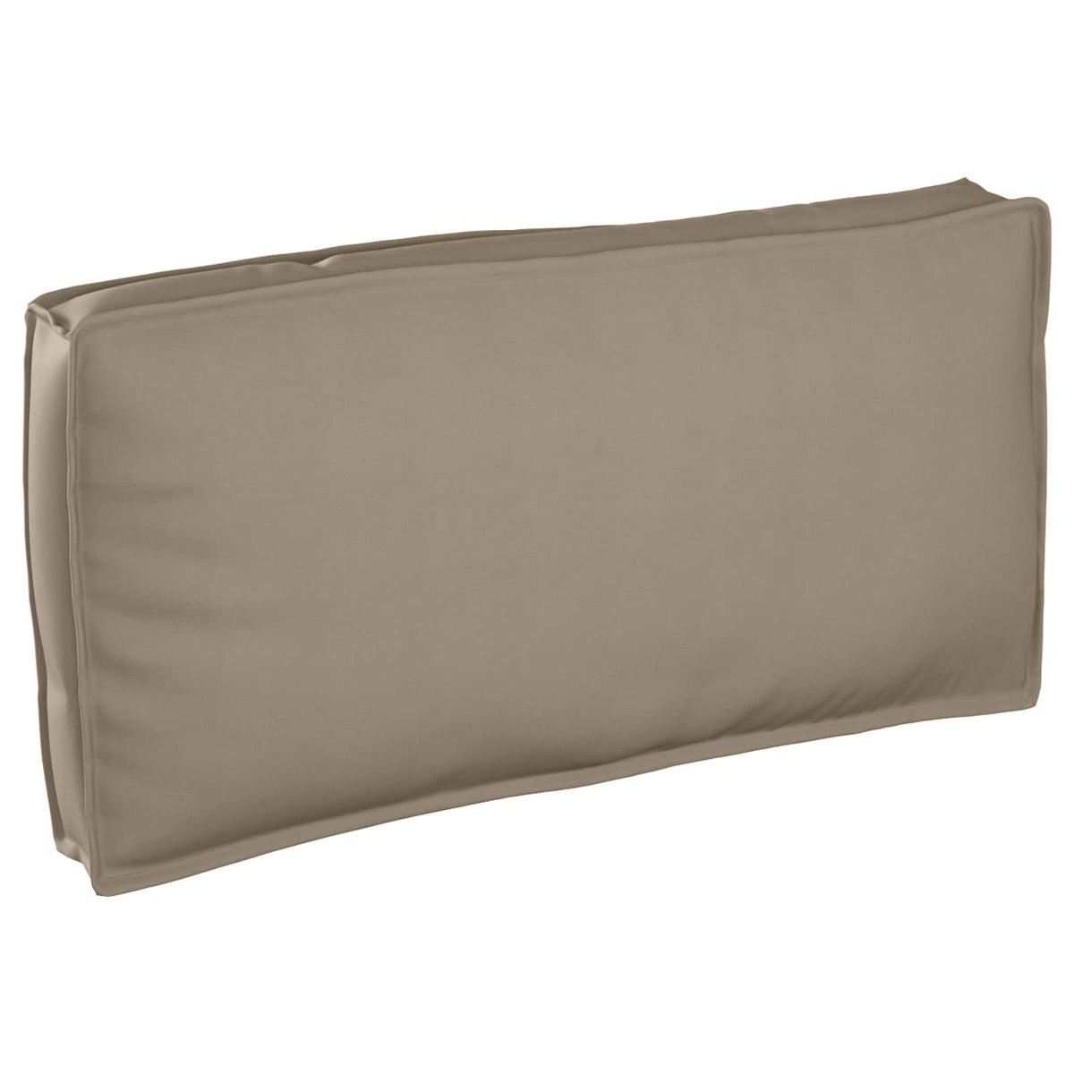 Vidaxl kussen oxford stof taupe 120 x 60 x 12 cm