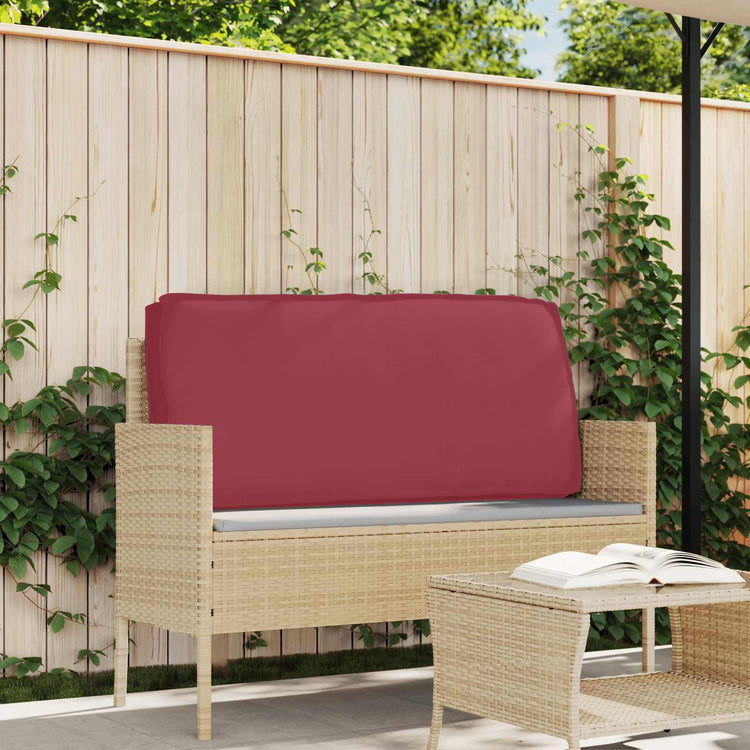 Vidaxl kussen wijnrood 80 x 80 x 52 cm oxford stof