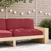 Vidaxl kussen wijnrood 120 x 80 x 12 cm oxford stof - afbeelding 3