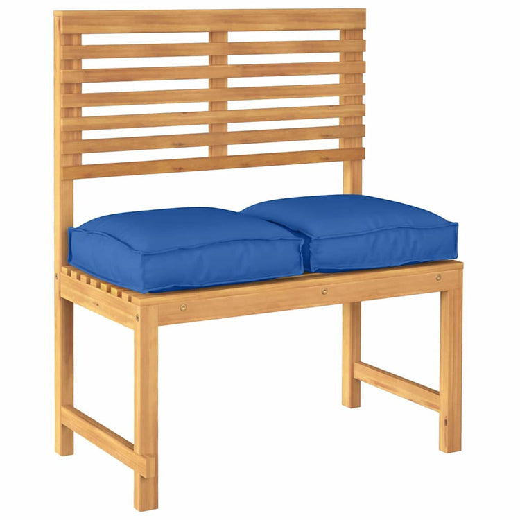 Vidaxl kussen 2 pcs koninklijk blauw 40 x 40 x 8 cm oxford stof
