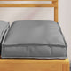 Vidaxl kussen 4 st oxford stof grijs 40 x 40 x 8 cm