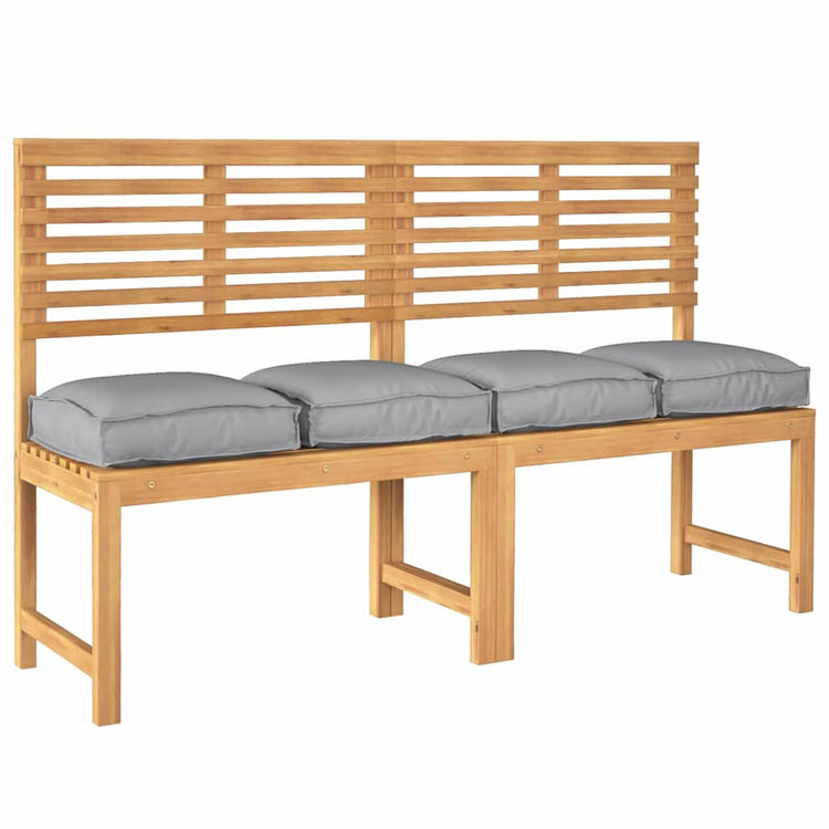 Vidaxl kussen 4 st oxford stof grijs 40 x 40 x 8 cm