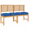 Vidaxl kussen 4 pcs koninklijk blauw 40 x 40 x 8 cm oxford stof