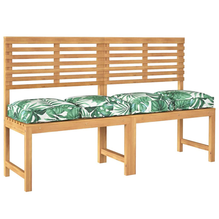 Vidaxl kussen 4 st oxford stof bladpatroon 40 x 40 x 8 cm