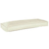 Vidaxl kussen crème 100 x 40 x 8 cm oxford stof