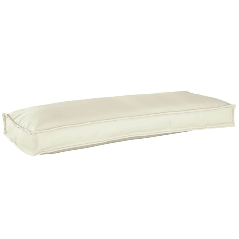 Vidaxl kussen crème 100 x 40 x 8 cm oxford stof