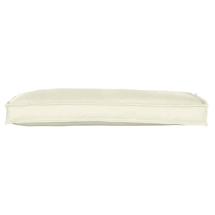 Vidaxl kussen crème 100 x 40 x 8 cm oxford stof