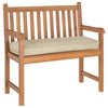 Vidaxl kussen beige 100 x 40 x 8 cm oxford stof