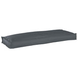 Vidaxl kussen antraciet 110 x 40 x 8 cm oxford stof - afbeelding 1