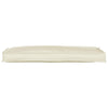 Vidaxl kussen crème 110 x 40 x 8 cm oxford stof