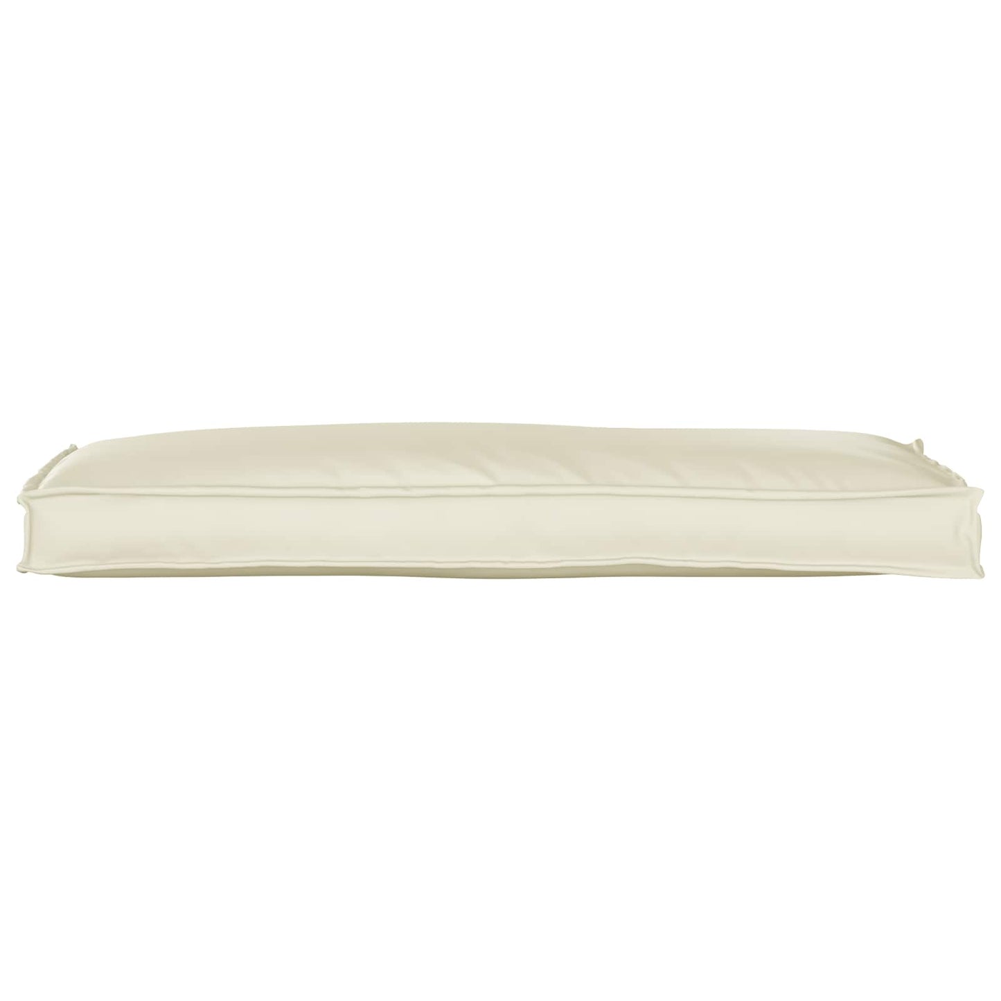Vidaxl kussen crème 110 x 40 x 8 cm oxford stof