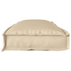Vidaxl kussen beige 110 x 40 x 8 cm oxford stof
