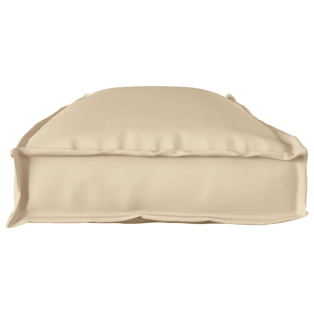 Vidaxl kussen beige 110 x 40 x 8 cm oxford stof