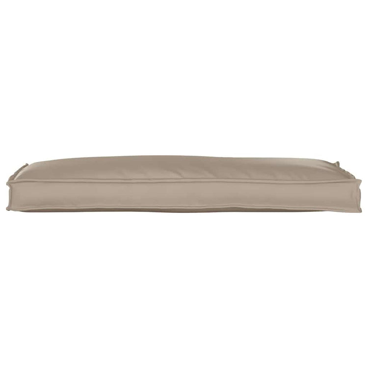 Vidaxl kussen taupe 110 x 40 x 8 cm oxford stof