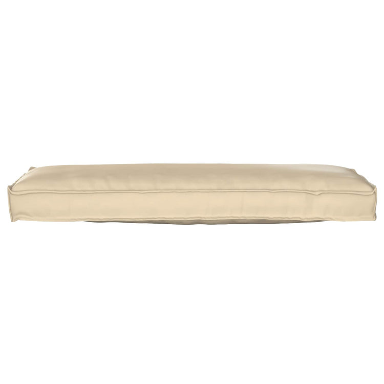 Vidaxl kussen beige 120 x 40 x 8 cm oxford stof
