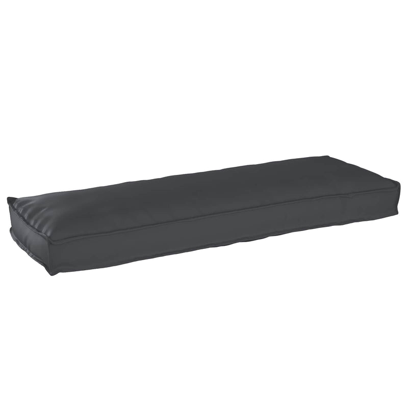 Vidaxl kussen zwart 120 x 40 x 8 cm oxford stof
