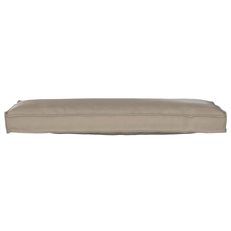 Vidaxl kussen taupe 120 x 40 x 8 cm oxford stof