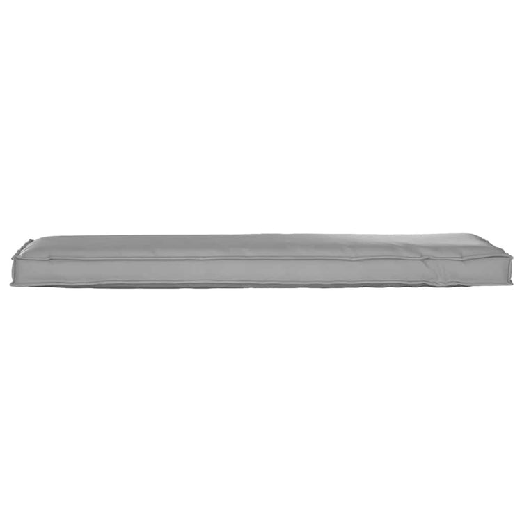 Vidaxl kussen oxford stof grijs 140 x 40 x 8 cm