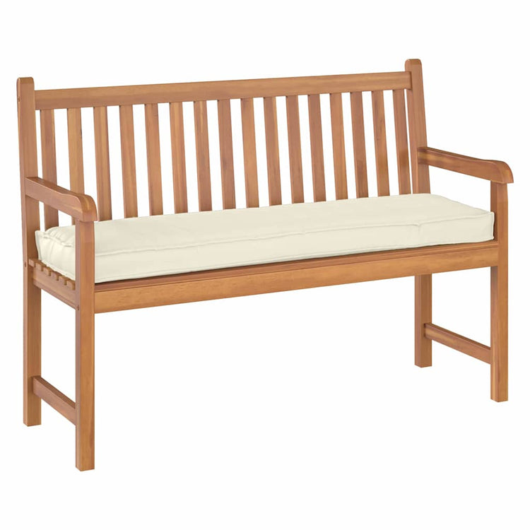 Vidaxl kussen crème 140 x 40 x 8 cm oxford stof
