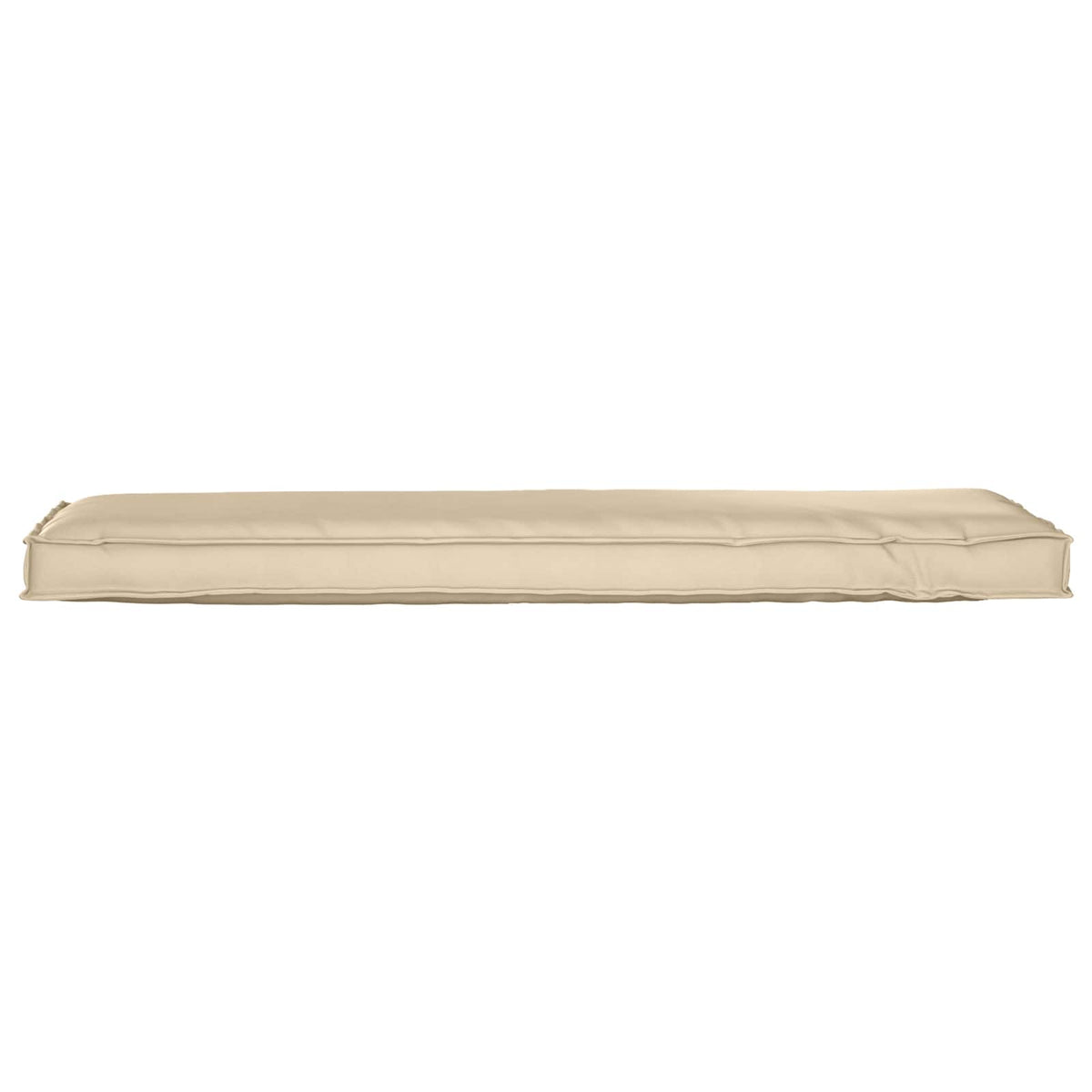 Vidaxl kussen beige 140 x 40 x 8 cm oxford stof
