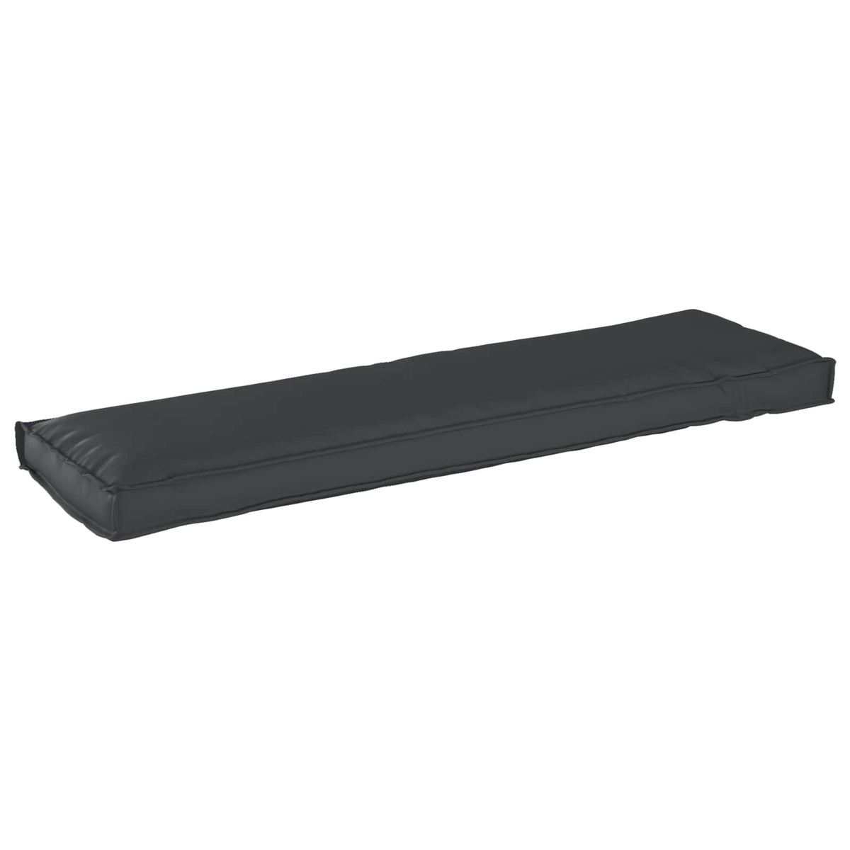 Vidaxl kussen zwart 140 x 40 x 8 cm oxford stof