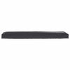 Vidaxl kussen zwart 140 x 40 x 8 cm oxford stof