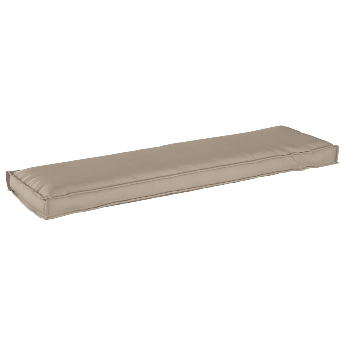 Vidaxl kussen taupe 140 x 40 x 8 cm oxford stof