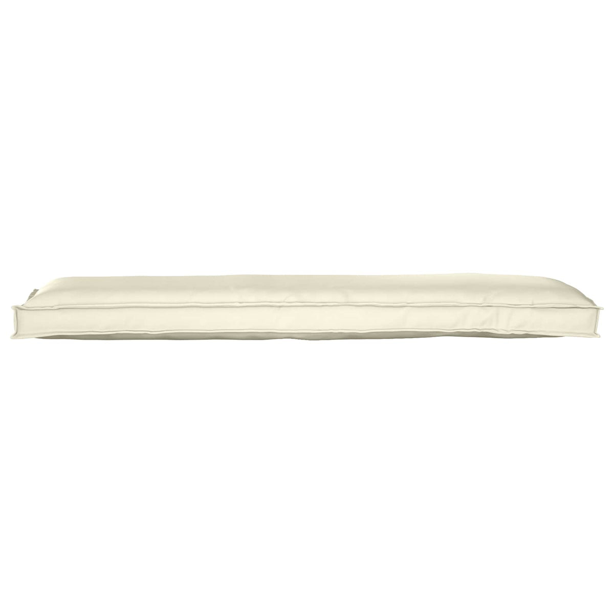 Vidaxl kussen crème 150 x 40 x 8 cm oxford stof