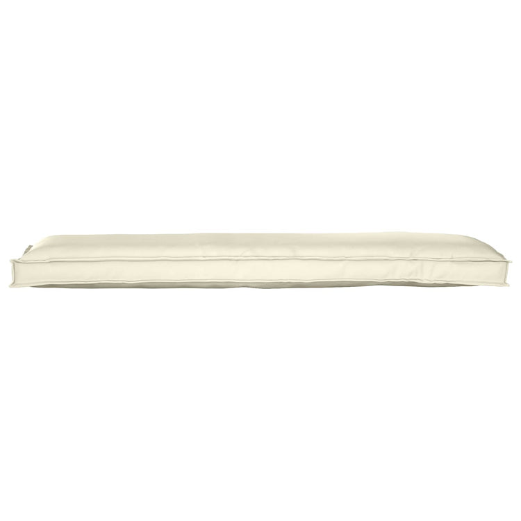 Vidaxl kussen crème 150 x 40 x 8 cm oxford stof