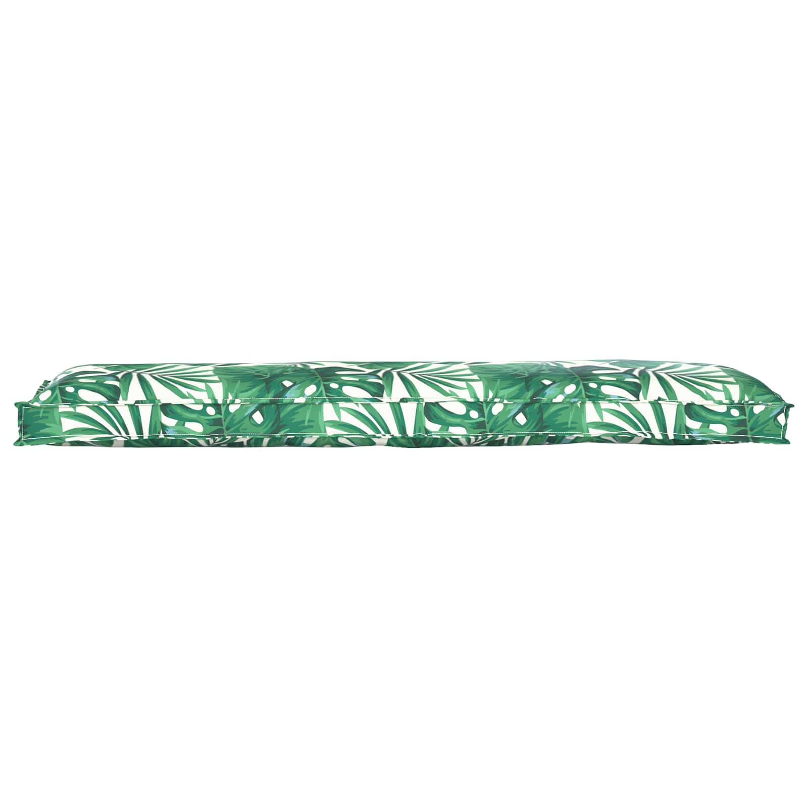 Vidaxl kussen blad bladpatroon 150 x 40 x 8 cm oxford stof