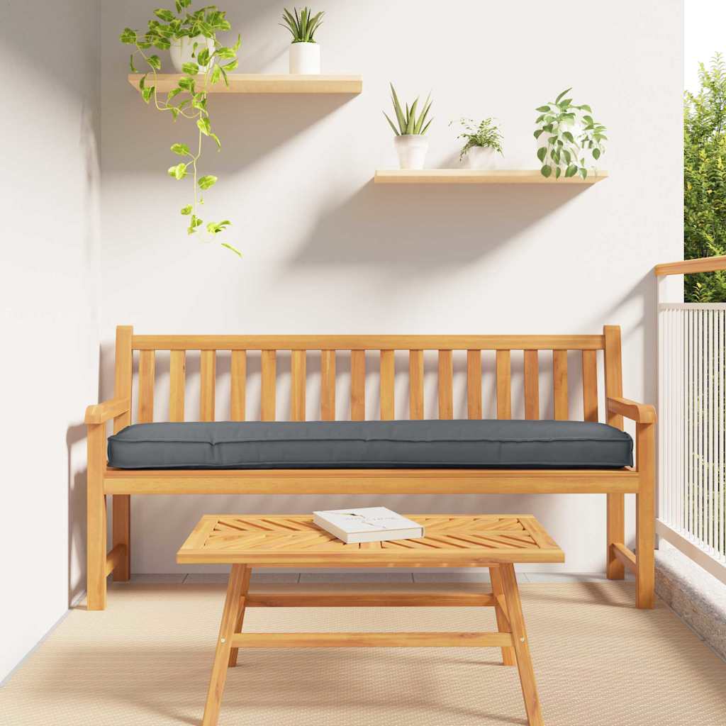 Vidaxl palet kussen oxford stof antraciet 180 x 40 x 8 cm